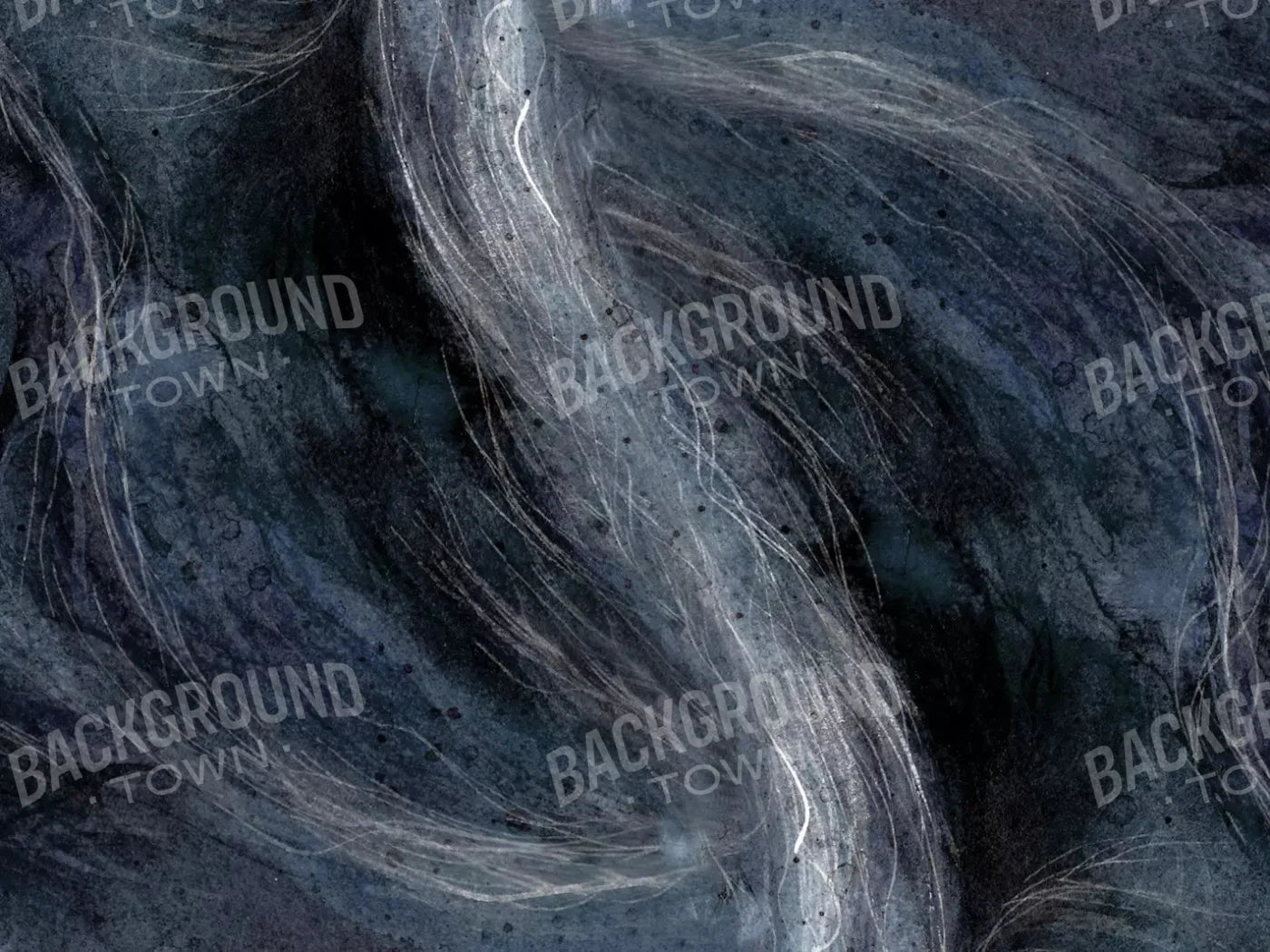 Blue Hair 68X5 Fleece ( 80 X 60 Inch ) Backdrop