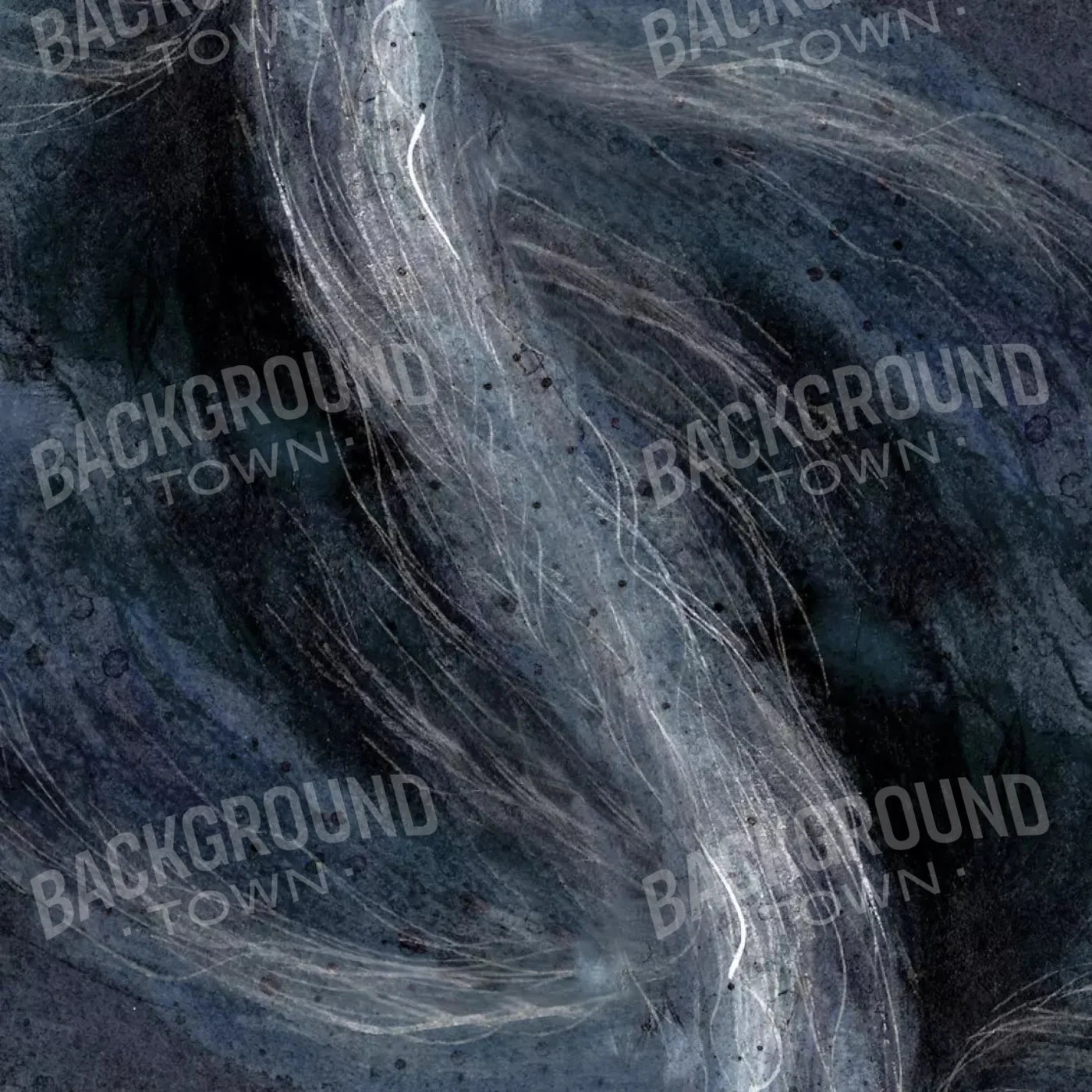 Blue Hair 8X8 Fleece ( 96 X Inch ) Backdrop