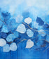 Blue, Leaves Backdrop for Photography