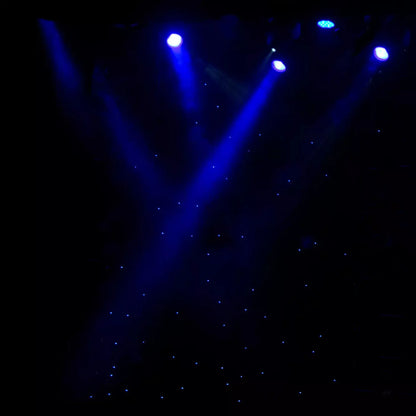 Blue Lights 10X10 Ultracloth ( 120 X Inch ) Backdrop