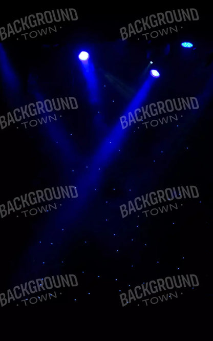 Blue Lights 9X14 Ultracloth ( 108 X 168 Inch ) Backdrop