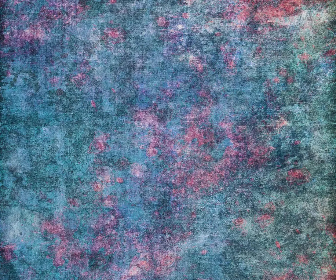 Blue Raspberry 5X42 Fleece ( 60 X 50 Inch ) Backdrop