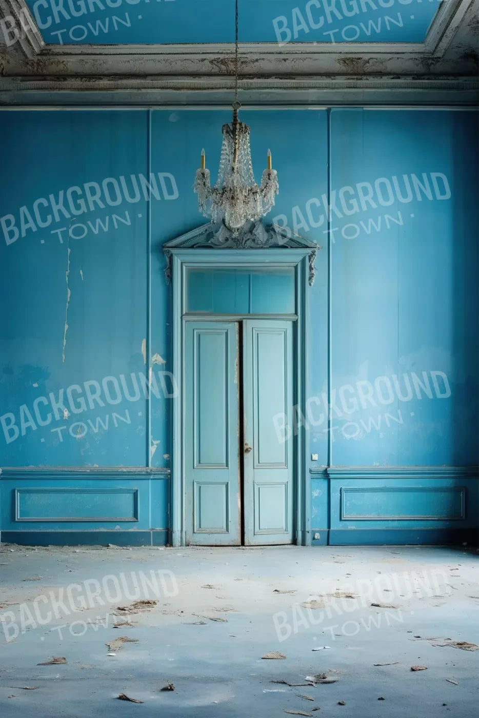 Blue Room 8X12 Ultracloth ( 96 X 144 Inch ) Backdrop