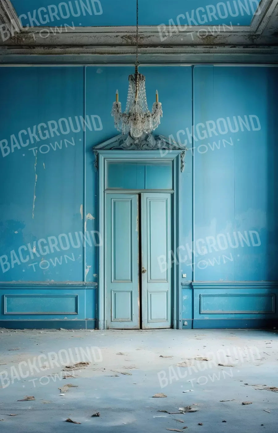 Blue Room 9X14 Ultracloth ( 108 X 168 Inch ) Backdrop