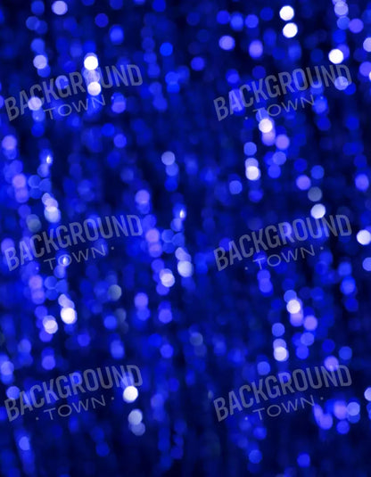 Blue Sparkle 6X8 Fleece ( 72 X 96 Inch ) Backdrop