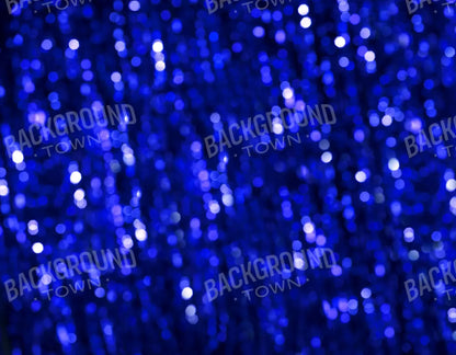 Blue Sparkle 8X6 Fleece ( 96 X 72 Inch ) Backdrop