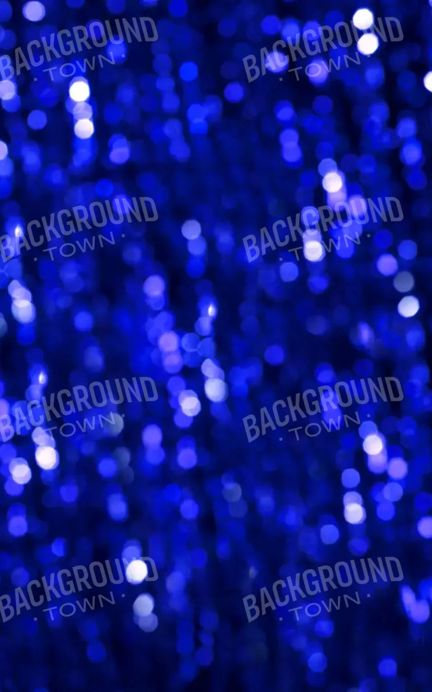 Blue Sparkle 9X14 Ultracloth ( 108 X 168 Inch ) Backdrop
