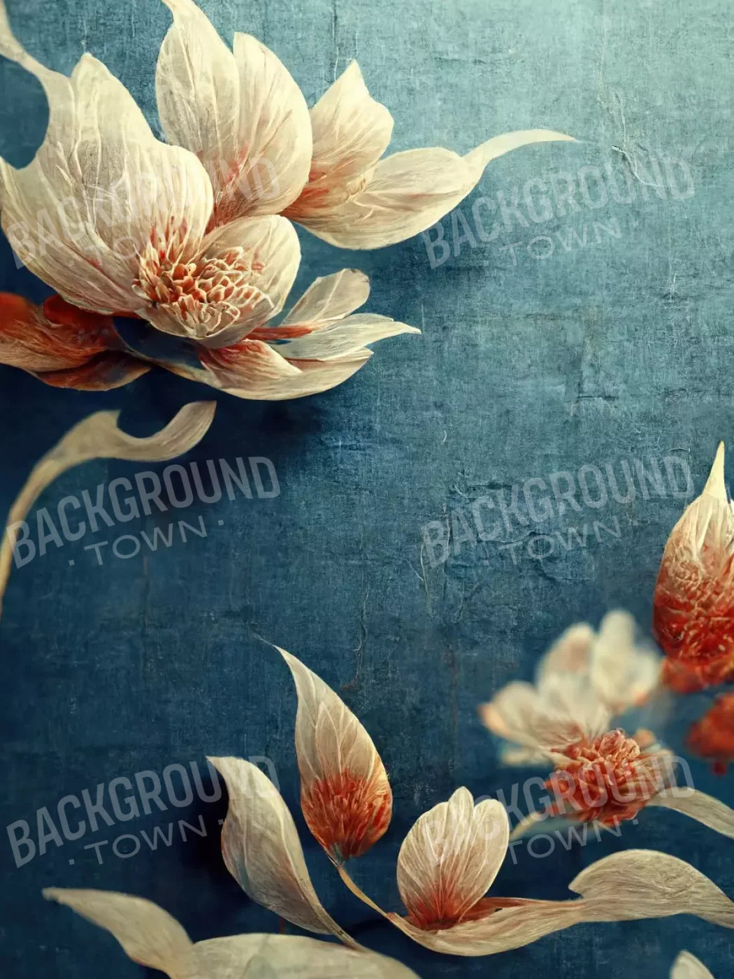 Blue Springs 5X68 Fleece ( 60 X 80 Inch ) Backdrop