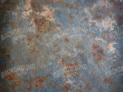 Blue Steel Floor 10X8 Fleece ( 120 X 96 Inch ) Backdrop