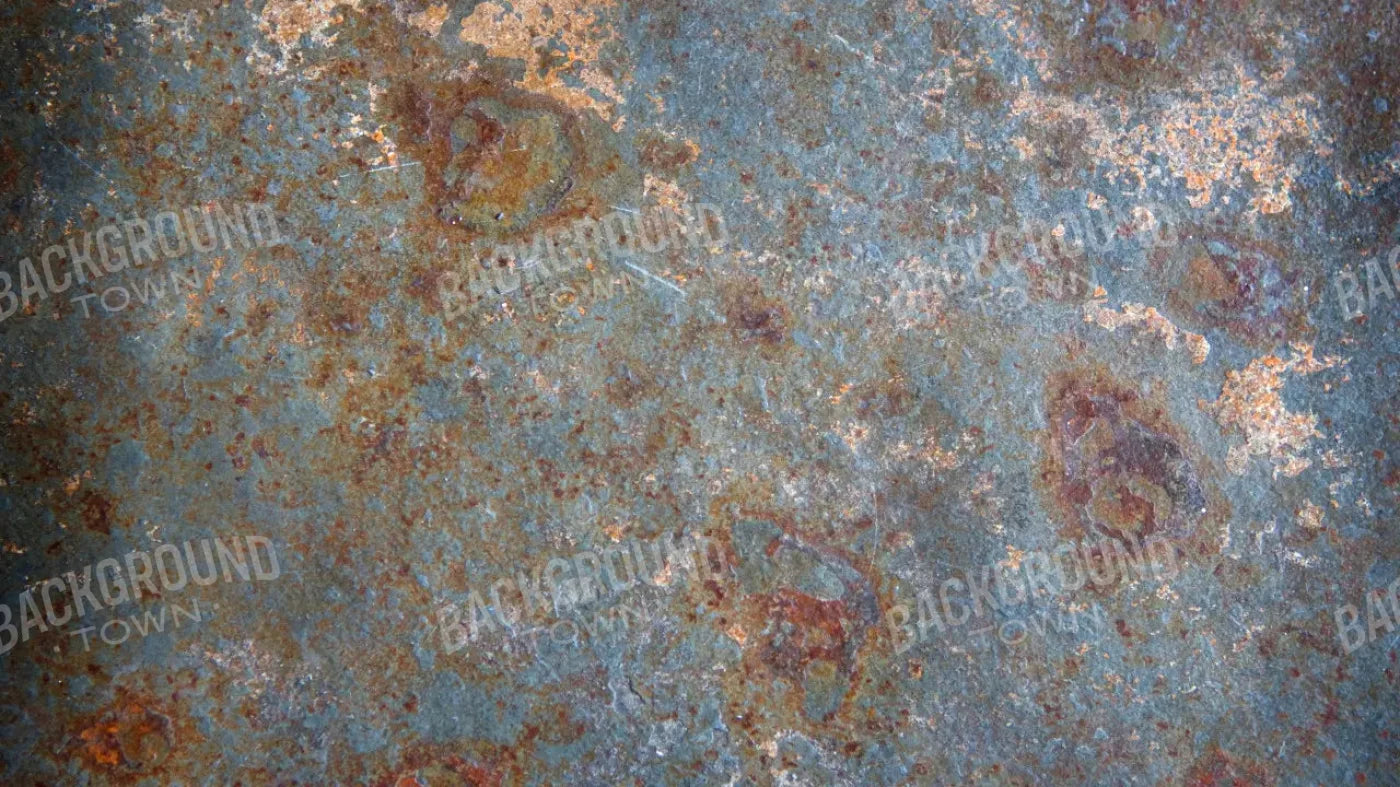 Blue Steel Floor 14X8 Ultracloth ( 168 X 96 Inch ) Backdrop