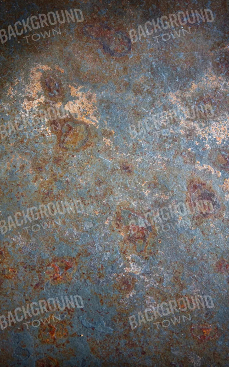 Blue Steel Floor 9X14 Ultracloth ( 108 X 168 Inch ) Backdrop