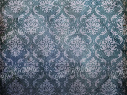 Blue Vintage 10X8 Fleece ( 120 X 96 Inch ) Backdrop