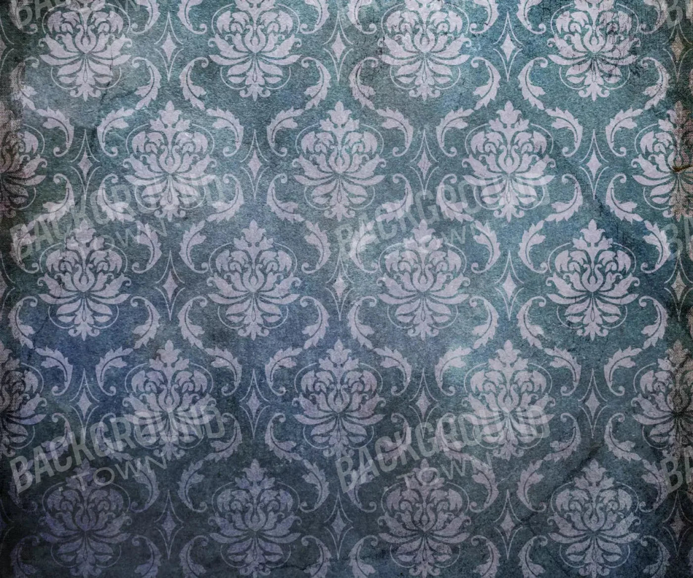 Blue Vintage 5X42 Fleece ( 60 X 50 Inch ) Backdrop