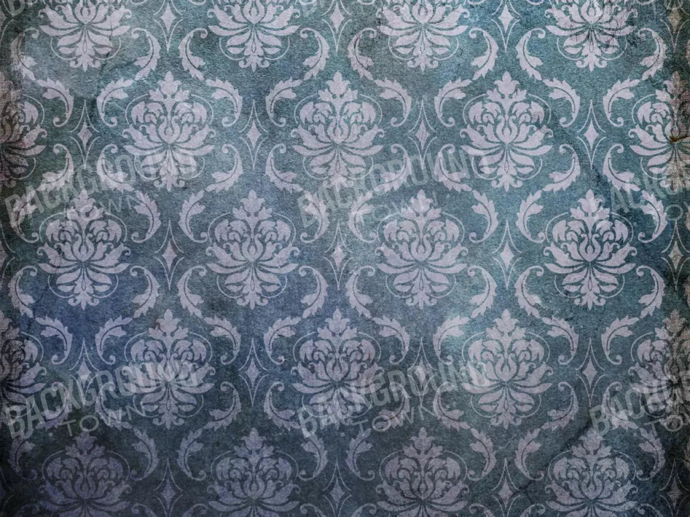 Blue Vintage 7X5 Ultracloth ( 84 X 60 Inch ) Backdrop