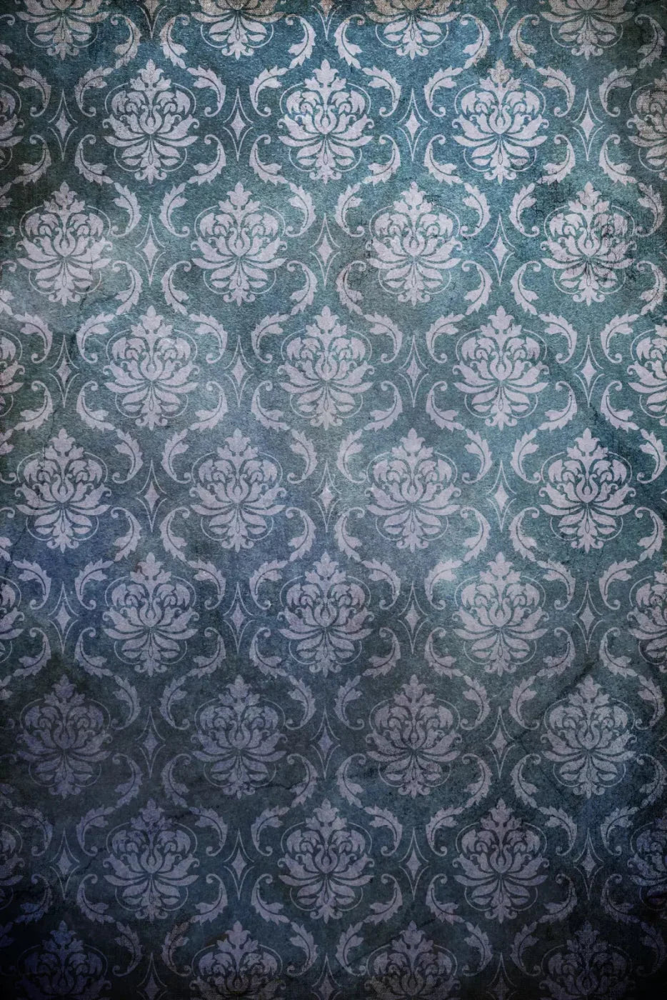 Blue Vintage 4X5 Rubbermat Floor ( 48 X 60 Inch ) Backdrop