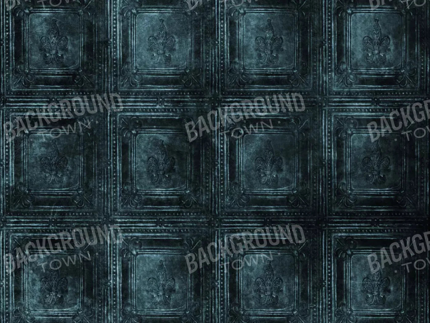 Blueberries 68X5 Fleece ( 80 X 60 Inch ) Backdrop