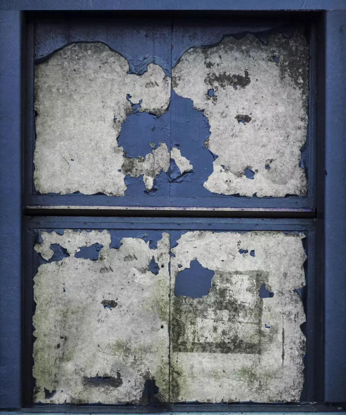 Blue Urban Grunge Backdrop for Photography