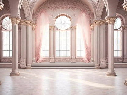 Ballroom In Pink Backdrop