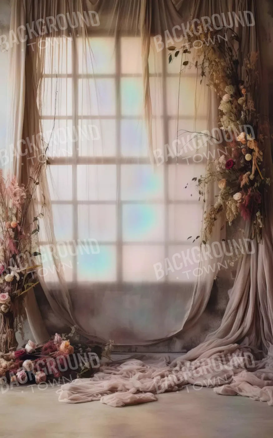 Lavender Blush Chiffon I 9X14 Ultracloth ( 108 X 168 Inch ) Backdrop