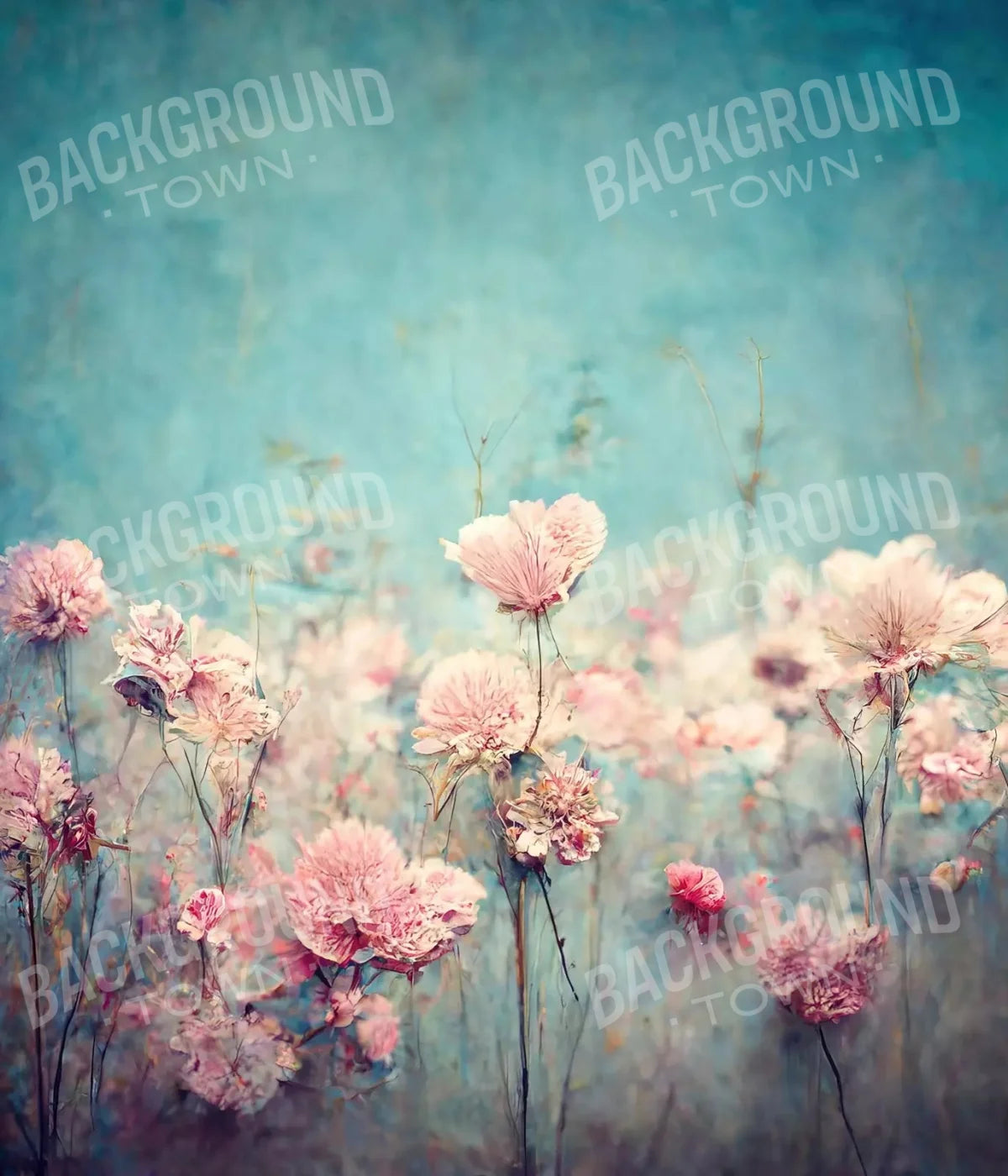 Blush Meadow 10X12 Ultracloth ( 120 X 144 Inch ) Backdrop