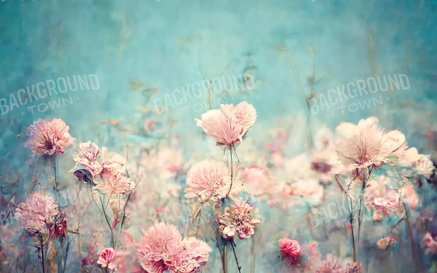 Blush Meadow 14X9 Ultracloth ( 168 X 108 Inch ) Backdrop