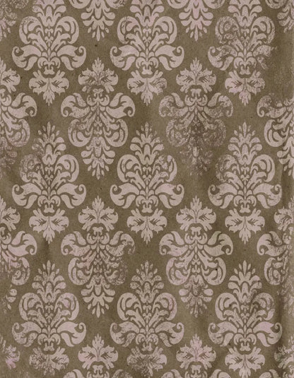 Blushing Damask 6X8 Fleece ( 72 X 96 Inch ) Backdrop