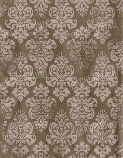 Blushing Damask 6X8 Fleece ( 72 X 96 Inch ) Backdrop