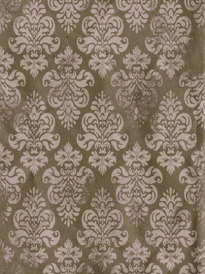 Blushing Damask 8X10 Fleece ( 96 X 120 Inch ) Backdrop