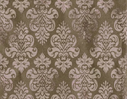 Blushing Damask 8X6 Fleece ( 96 X 72 Inch ) Backdrop