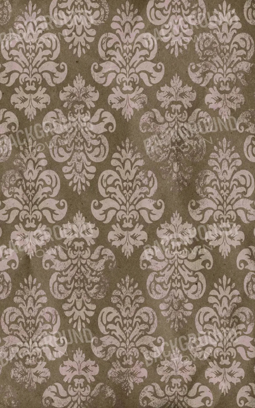 Blushing Damask 9X14 Ultracloth ( 108 X 168 Inch ) Backdrop