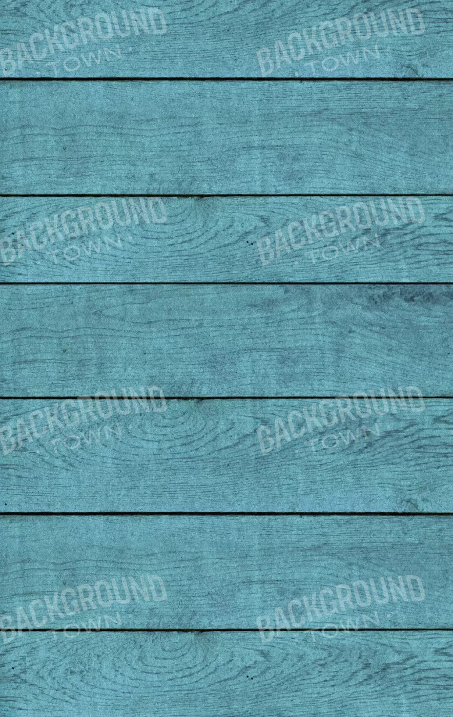 Boarded Blue 10X16 Ultracloth ( 120 X 192 Inch ) Backdrop