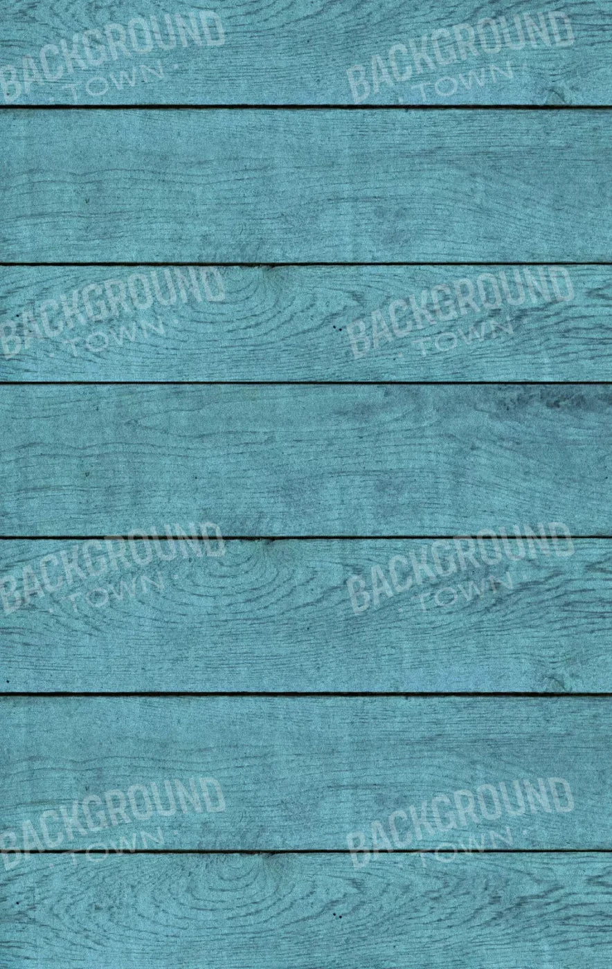 Boarded Blue 10X16 Ultracloth ( 120 X 192 Inch ) Backdrop