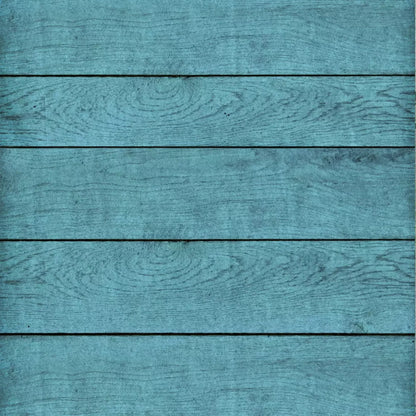 Boarded Blue 5X5 Rubbermat Floor ( 60 X Inch ) Backdrop