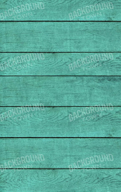 Boarded Teal 10X16 Ultracloth ( 120 X 192 Inch ) Backdrop