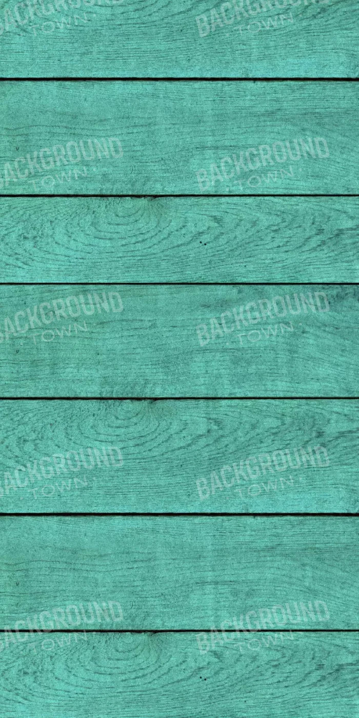 Boarded Teal 10X20 Ultracloth ( 120 X 240 Inch ) Backdrop