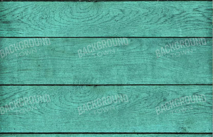 Boarded Teal 12X8 Ultracloth ( 144 X 96 Inch ) Backdrop