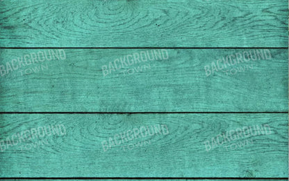 Boarded Teal 14X9 Ultracloth ( 168 X 108 Inch ) Backdrop