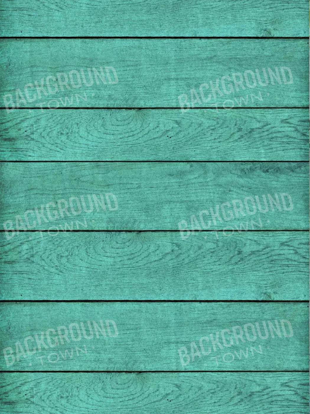 Boarded Teal 5X68 Fleece ( 60 X 80 Inch ) Backdrop