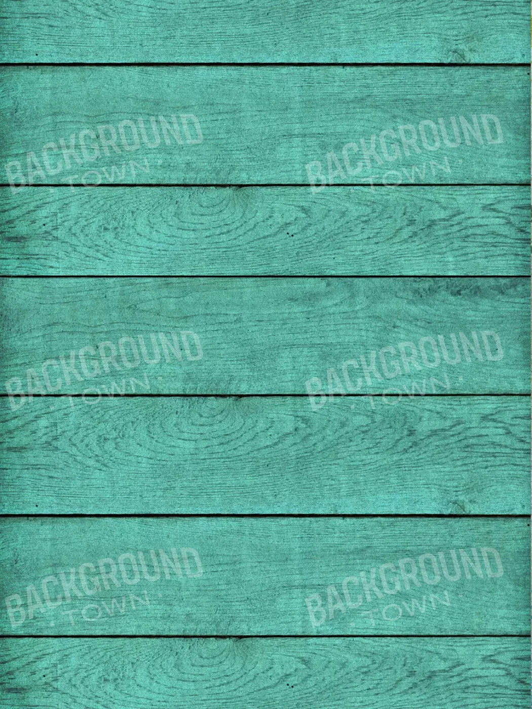 Boarded Teal 5X7 Ultracloth ( 60 X 84 Inch ) Backdrop
