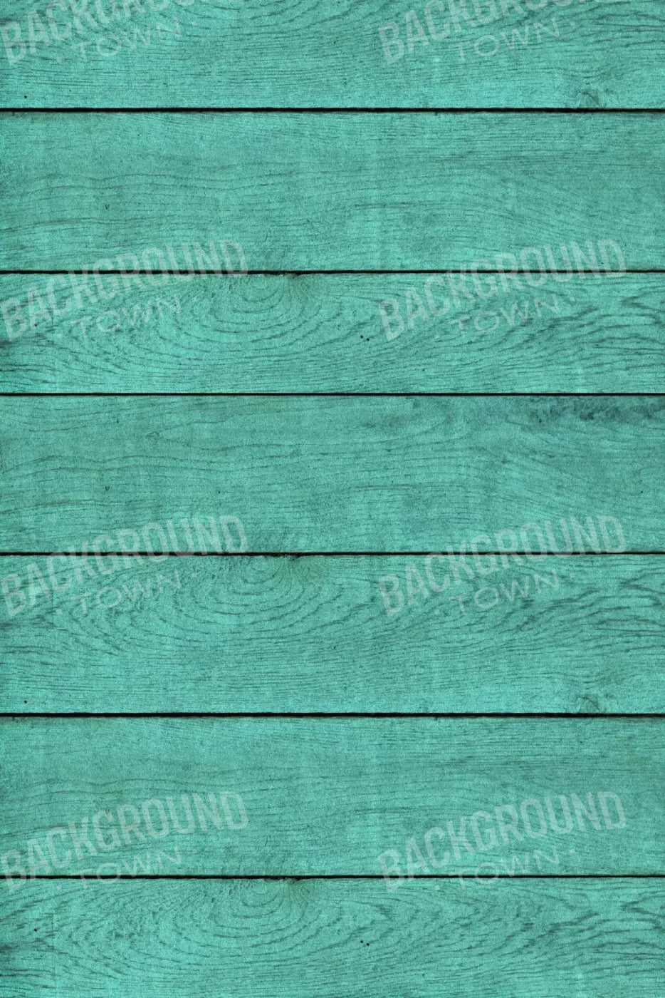 Boarded Teal 5X8 Ultracloth ( 60 X 96 Inch ) Backdrop