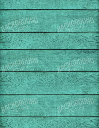 Boarded Teal 6X8 Fleece ( 72 X 96 Inch ) Backdrop