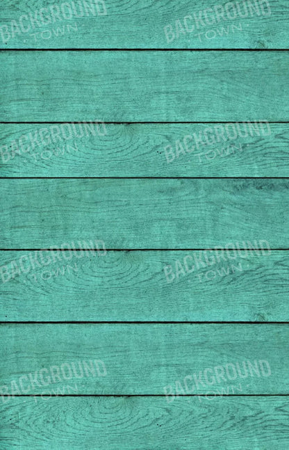 Boarded Teal 8X12 Ultracloth ( 96 X 144 Inch ) Backdrop