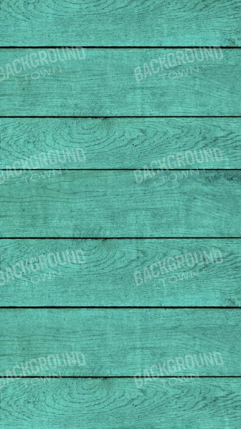 Boarded Teal 8X14 Ultracloth ( 96 X 168 Inch ) Backdrop