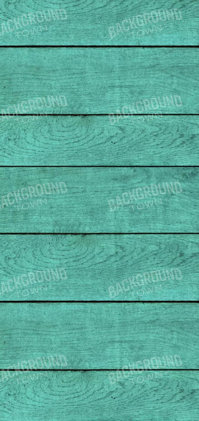 Boarded Teal 8X16 Ultracloth ( 96 X 192 Inch ) Backdrop