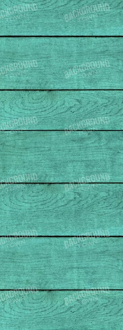 Boarded Teal 8X20 Ultracloth ( 96 X 240 Inch ) Backdrop