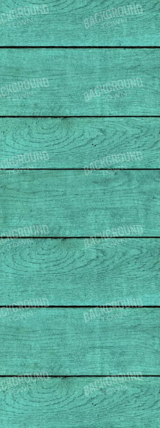 Boarded Teal 8X20 Ultracloth ( 96 X 240 Inch ) Backdrop