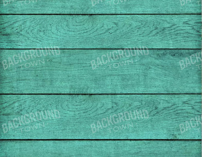 Boarded Teal 8X6 Fleece ( 96 X 72 Inch ) Backdrop