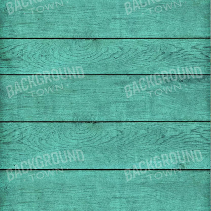 Boarded Teal 8X8 Fleece ( 96 X Inch ) Backdrop