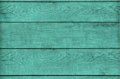 Boarded Teal 5X4 Rubbermat Floor ( 60 X 48 Inch ) Backdrop