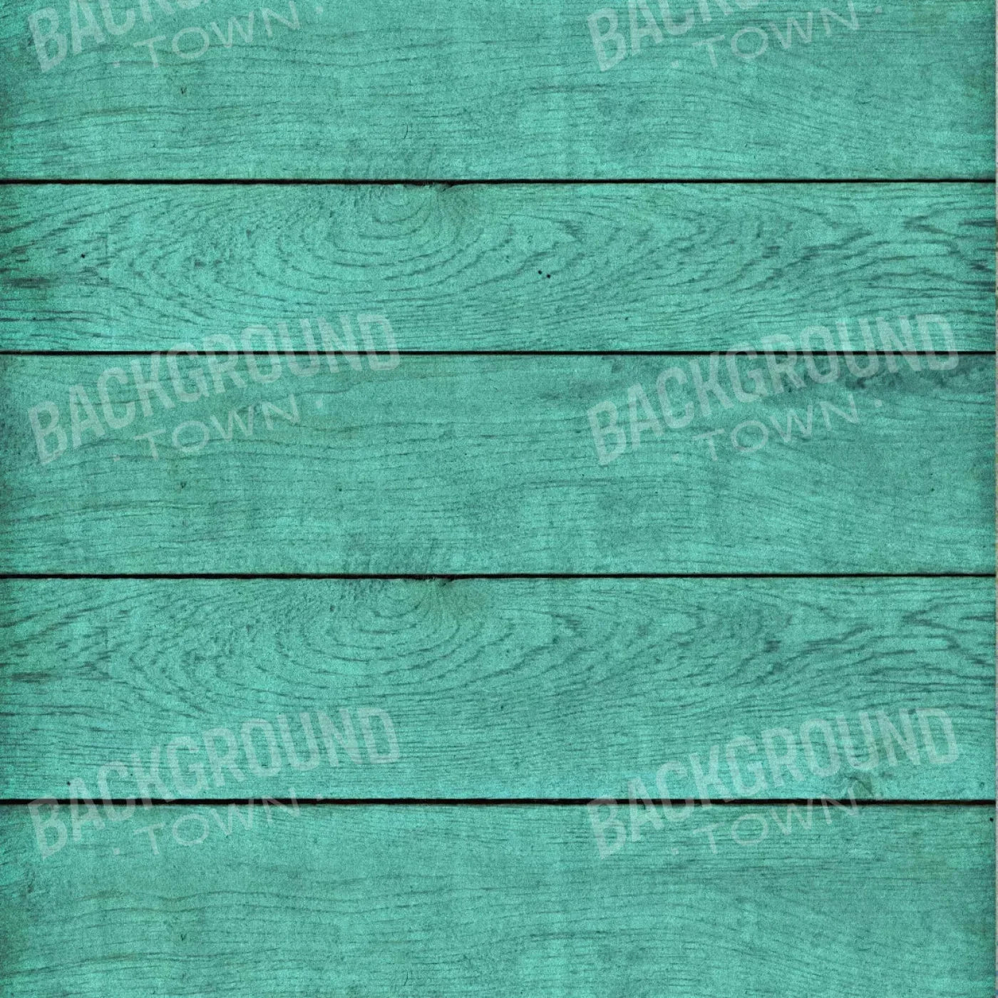 Boarded Teal Rubbermat Floor 8X8 ( 96 X Inch )